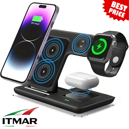 Stazione ricarica wireless - stazione,