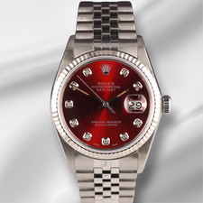 Rolex 36mm Datejust Acciaio