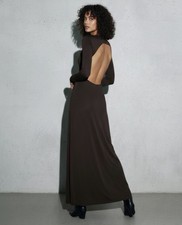 Maxi abito ZARA aperto dietro