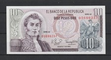 COLOMBIE Colombia Billet de 10