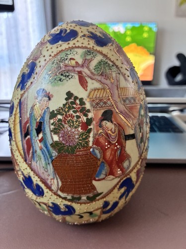 Japanese satsuma style moriage - satsuma,
