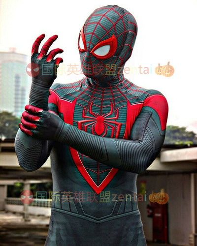 Costume spider man miles - spider-man,