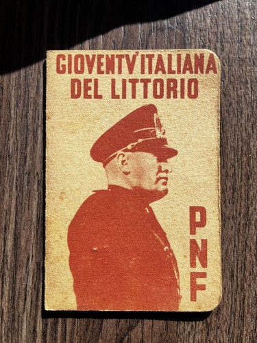 1932 fascio femminile tessera - femminile,