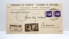 REGNO D'ITALIA . STORIA POSTALE FRATELLANZA ITALO TEDESCA HITLER /MUSSOLINI 1941