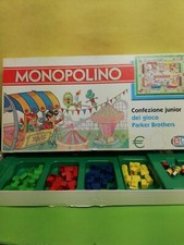Monopolino Parker Brothers editrice giochi eg gioco società TAVOLO junior GAME