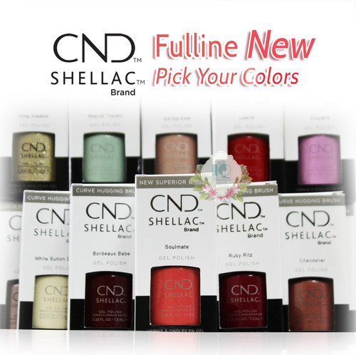 Cnd shellac led gel polish - uv/led,