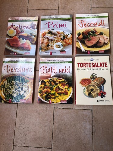Lotto libri 100 ricette - 100,