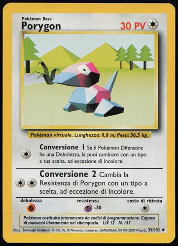 Pokemon tcg porygon - pokemon, lp