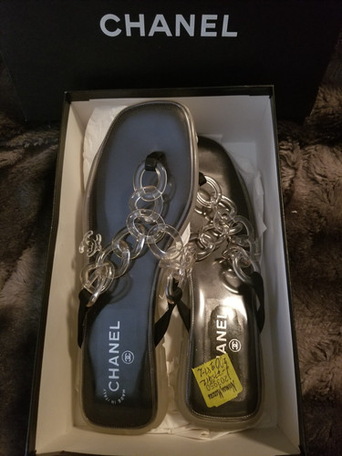 Sandali chanel lucite - 42,