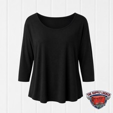 Top tunica nero Cupio manica