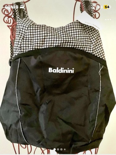 Zaino baldinini nylon - nylon, nero
