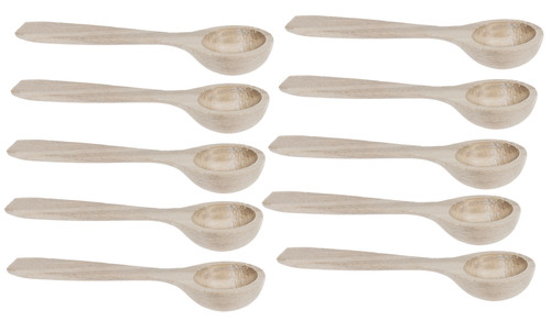 Cucchiaini legno 8cm per