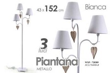 Lampada cuore piantana - cuore,