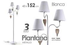 LAMPADA CUORE PIANTANA DA TERRA PAVIMENTO METALLO TONDA CLASSICO MODERNA 152*43