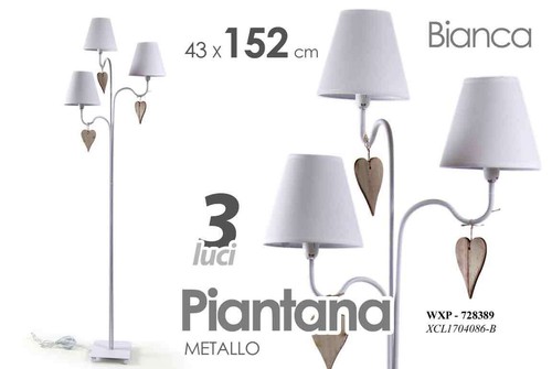 Lampada cuore piantana - lampada,