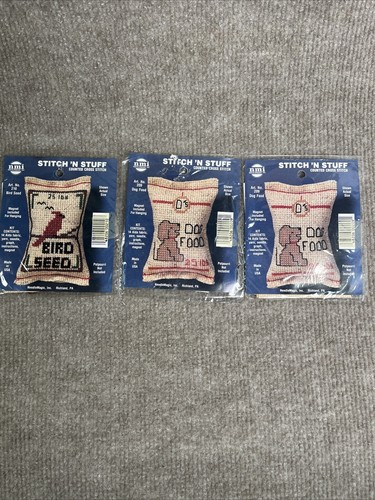 Lotto kit punto croce - di, 3