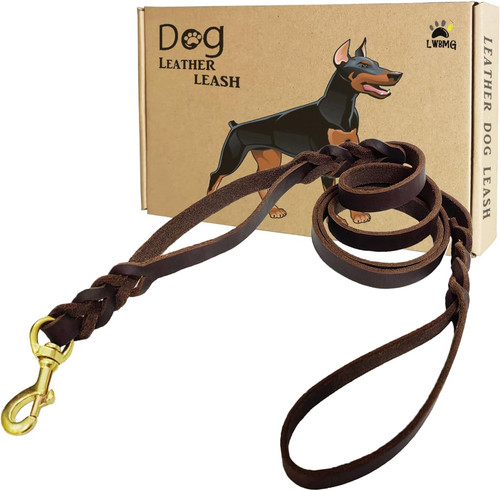 Guinzaglio per cani pelle - cani, in