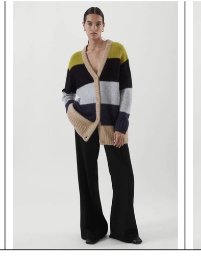 Cos cardigan oversize scollo - scollo, a
