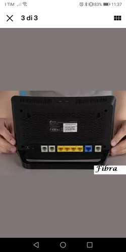 Modem router fibra - fibra, wifi
