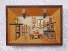 Diorama In Legno Stube Alpina