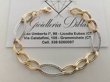 BRACCIALE ORO 18 Kt 750% Donna
