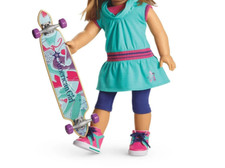 SET SKATEBOARD American Girl -