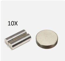 10 MAGNETI CALAMITE NEODIMIO SUPER POTENTI 3x1mm magnete forte n35 magnet fimo