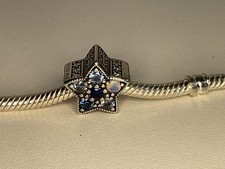 Charm Pandora Stella Blu