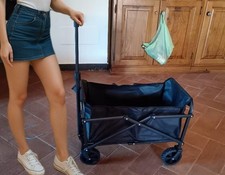 Carrello pieghevole portapacchi  robusto, compatto e facile da trasportar