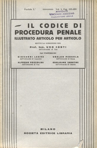 Codice procedura penale - il,