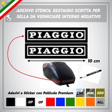 Adesivi Stencil sella vespa