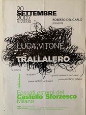 Luca Vitone, Trallalero, Milano 2007 Roberto De Carlo