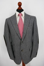 Giacca Raffaele Caruso taglia 98 (=tg. 50 long) lana vergine grigio antracite abs. ottima aggiunta