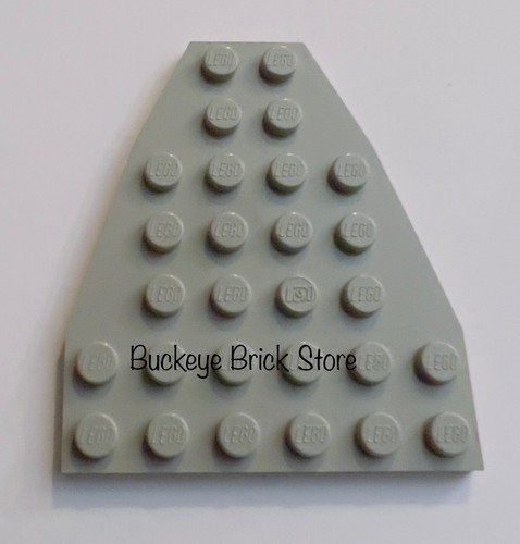 Lego piastra cuneo grigio - piastra,