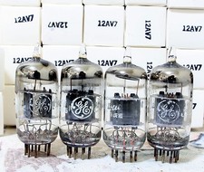NOS 20pcs GE 12AV7 / 5965