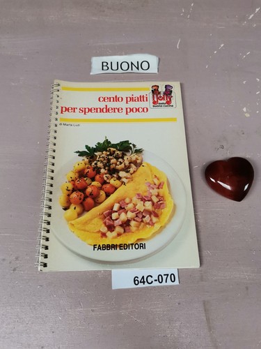 Libro ricette cento - cento, piatti