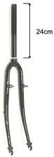 Forcella 28"-1/8" ibrida nera