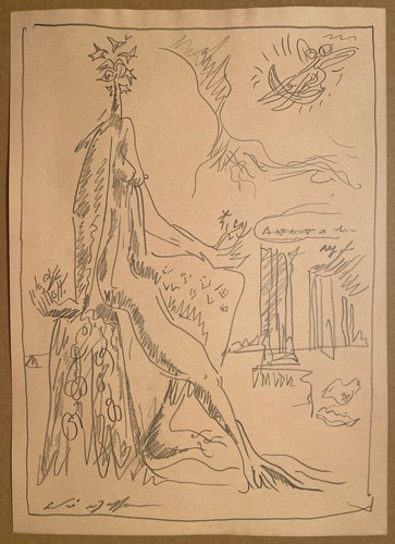 Nuovo andre masson - 7,, disegno