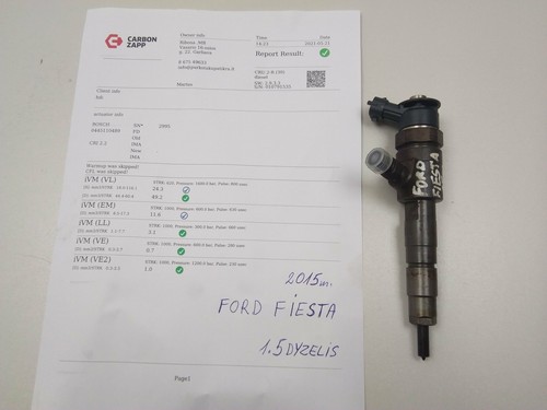 Iniettore carburante ford - iniettore,