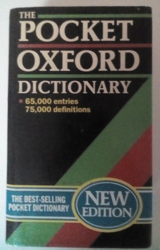 The pocket oxford dictionary - the,