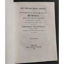 Del Bezoar degli Animali e