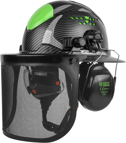 Casco motosega industriale - , con