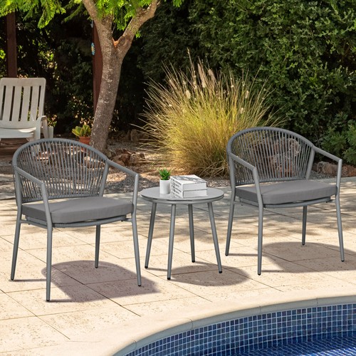 Outsunny set bistrot rattan - outsunny,