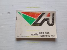 Aprilia ETX 350 - ETX 600 manuale uso manutenzione libretto istruzioni originale