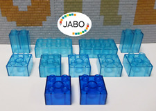 (N15/1) LEGO Duplo mattoncini trasparente raccolta