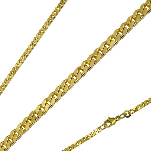 Collana piatta panzer - piatta, 2,40mm