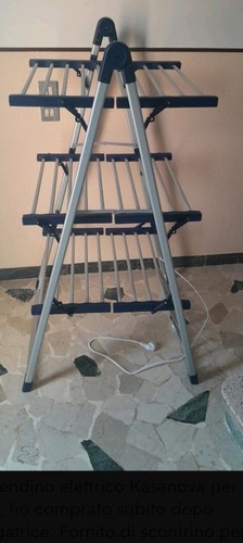 Stendino elettrico riscaldante
