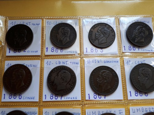 Centesimi lira lotto 14 - lira,