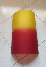 Lampada Da Muro Plafoniera In Vetro Colorato Come Nuove