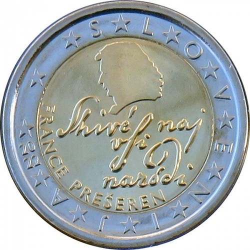 Moneta euro slovenia - da,